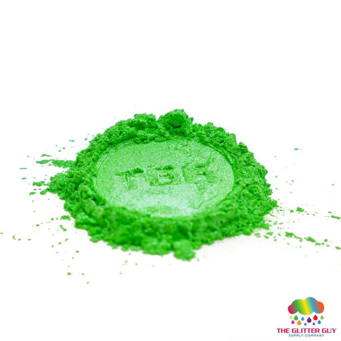 Metallic Series Mica Powder - Apple Green | Mica Powder from The Glitter Guy