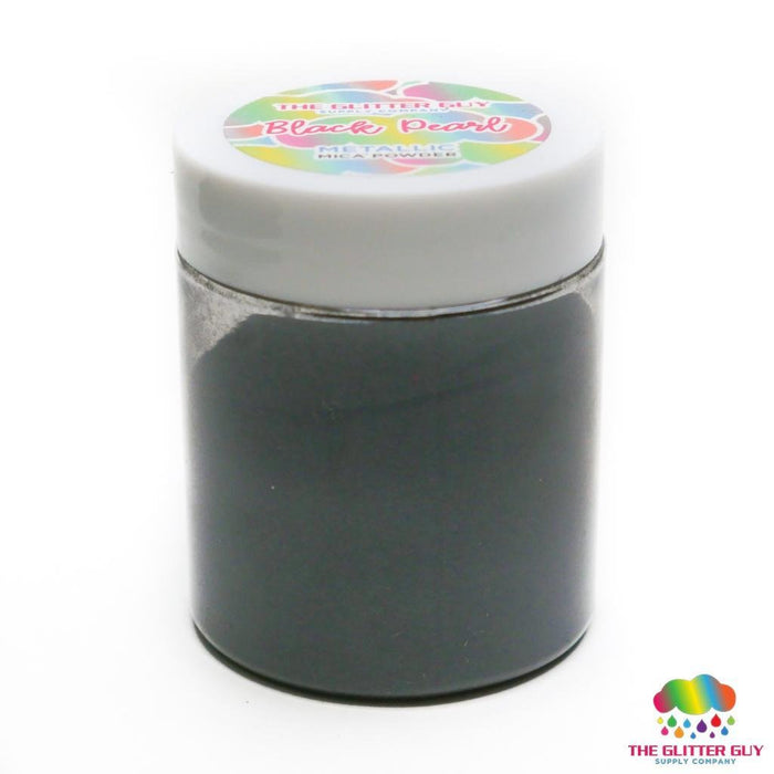 Metallic Series Mica Powder - Black Pearl | Mica Powder from The Glitter Guy