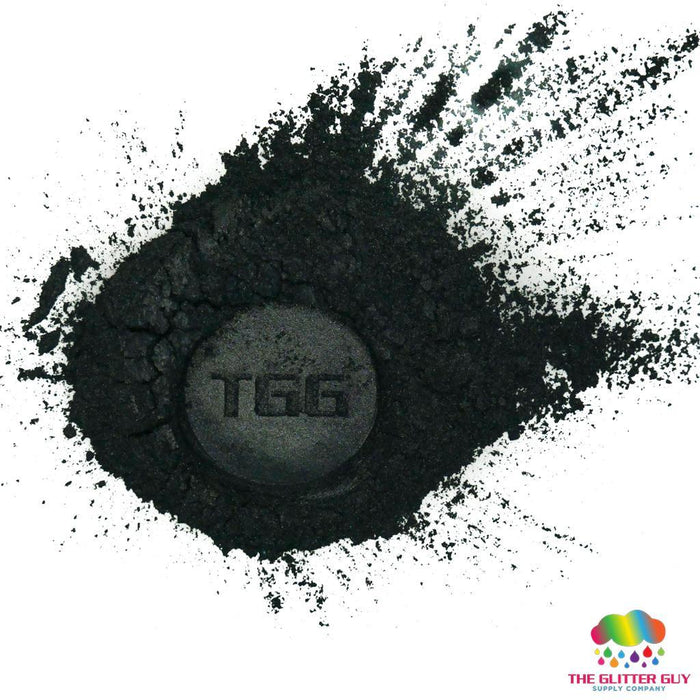 Metallic Series Mica Powder - Black Pearl | Mica Powder from The Glitter Guy