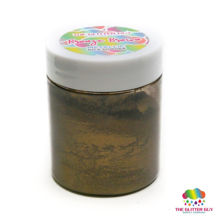 Metallic Series Mica Powder - Bronze Brown | Mica Powder from The Glitter Guy