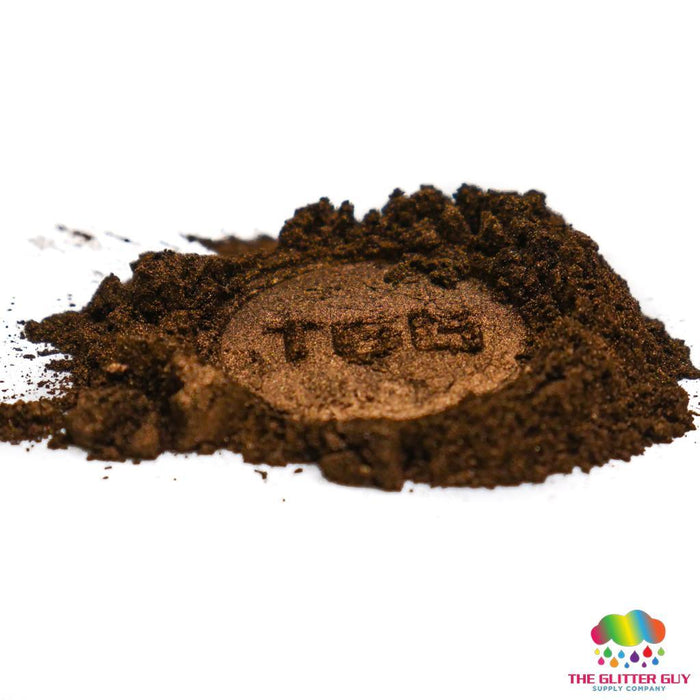 Metallic Series Mica Powder - Deep Brown | Mica Powder from The Glitter Guy