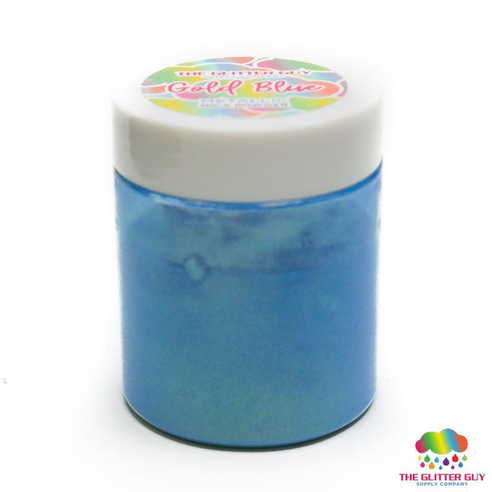 Metallic Series Mica Powder - Gold Blue | Mica Powder from The Glitter Guy