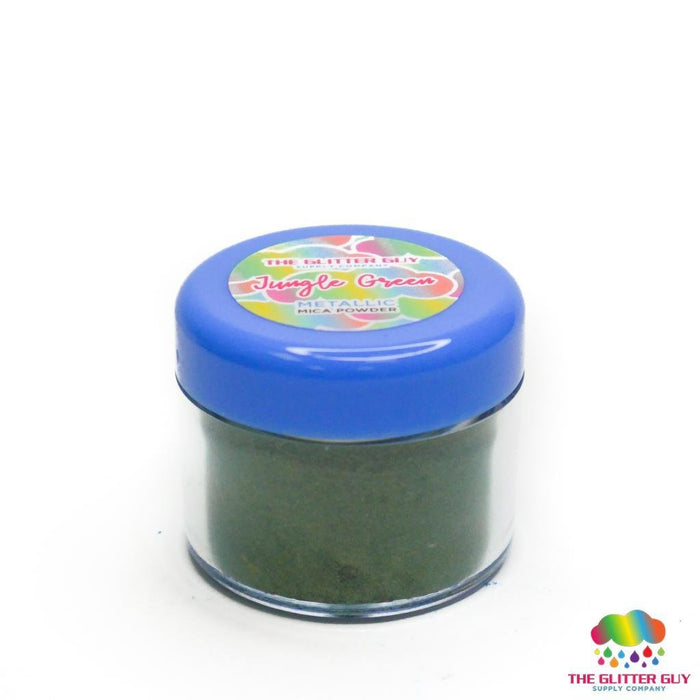 Metallic Series Mica Powder - Jungle Green | Mica Powder from The Glitter Guy