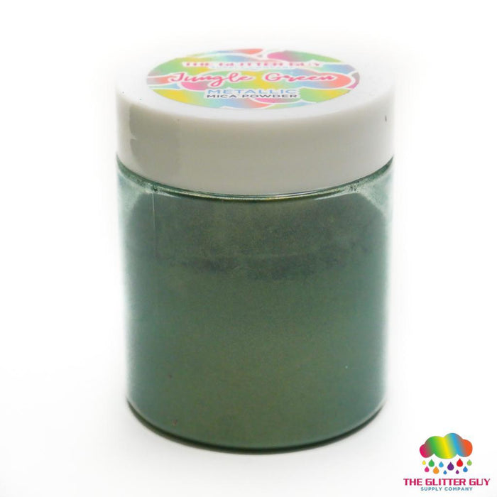 Metallic Series Mica Powder - Jungle Green | Mica Powder from The Glitter Guy