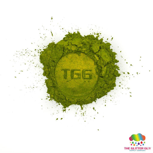 Metallic Series Mica Powder - Olive Yellow | Mica Powder from The Glitter Guy