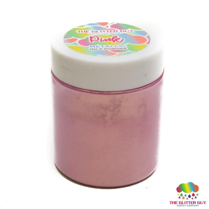 Metallic Series Mica Powder - Pink | Mica Powder from The Glitter Guy