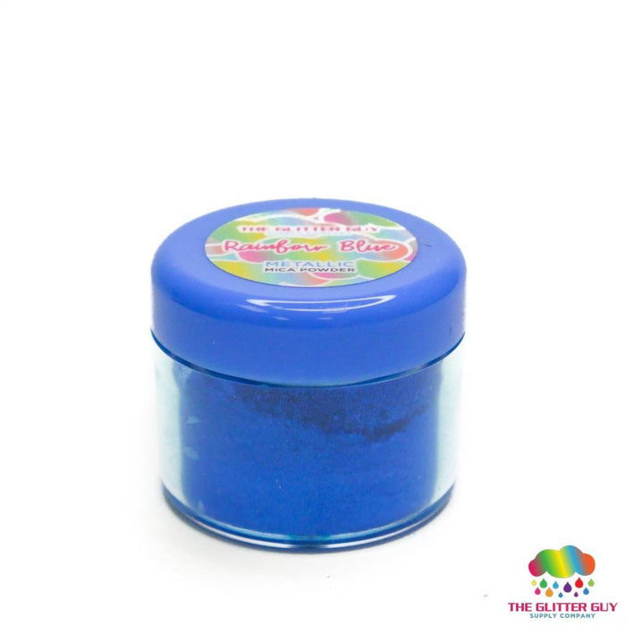 Metallic Series Mica Powder - Rainbow Blue | Mica Powder from The Glitter Guy