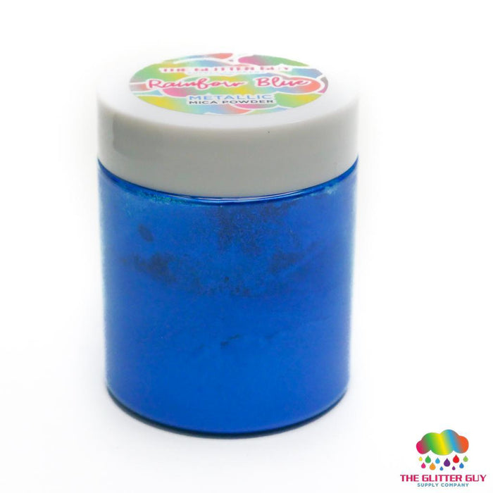 Metallic Series Mica Powder - Rainbow Blue | Mica Powder from The Glitter Guy