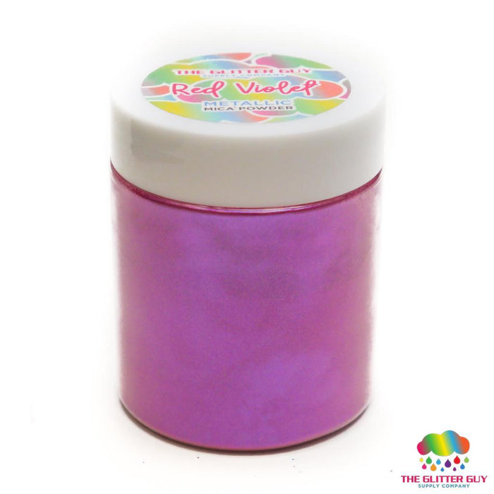 Metallic Series Mica Powder - Red Violet | Mica Powder from The Glitter Guy