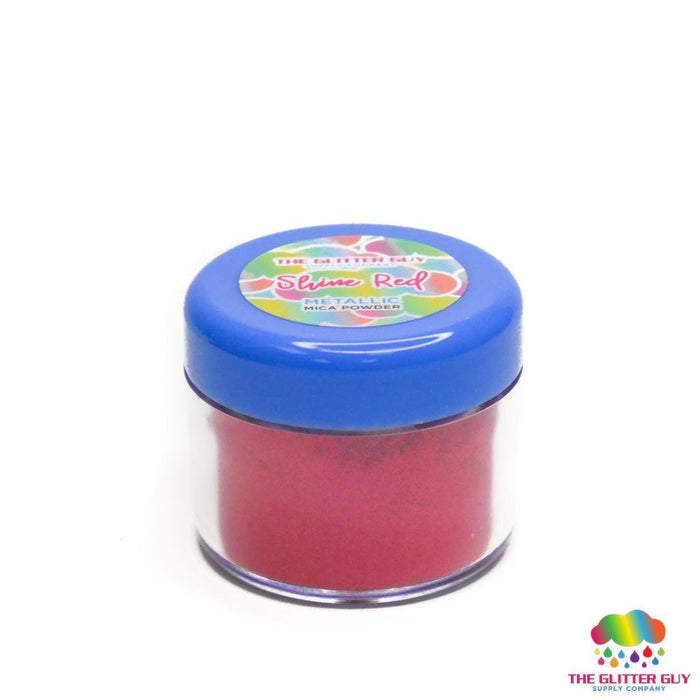 Metallic Series Mica Powder - Shine Red | Mica Powder from The Glitter Guy