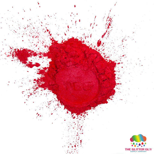 Metallic Series Mica Powder - True Red | Mica Powder from The Glitter Guy