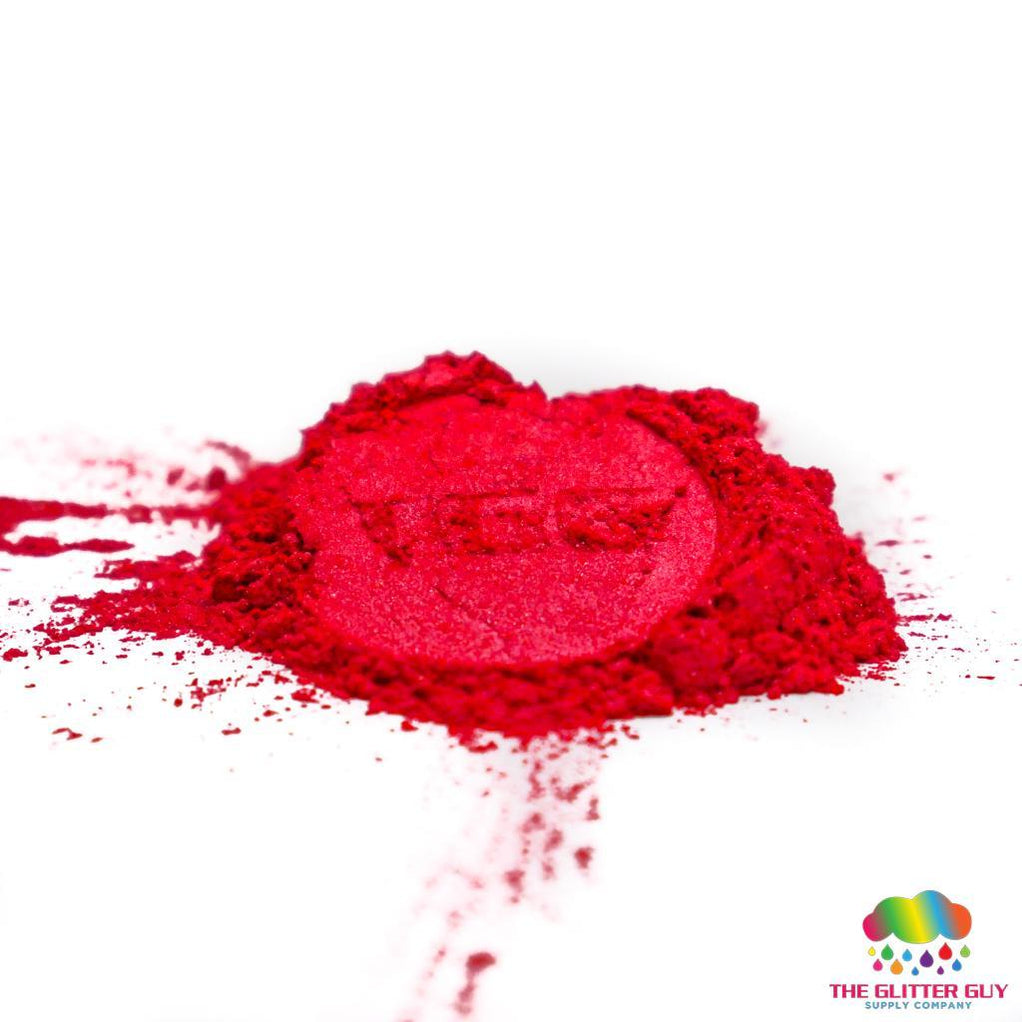 Metallic Series Mica Powder - True Red — The Glitter Guy