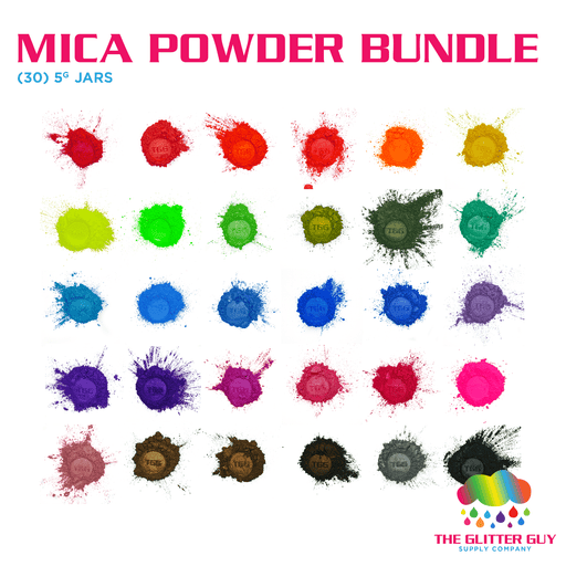 Mica Powder Complete Set 1 (5g Jars) | Mica Powder from The Glitter Guy