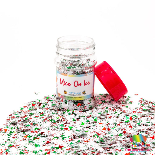 Mice on Ice | Glitter Shape from The Glitter Guy