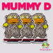 Mummy D Sticker | Sticker from The Glitter Guy
