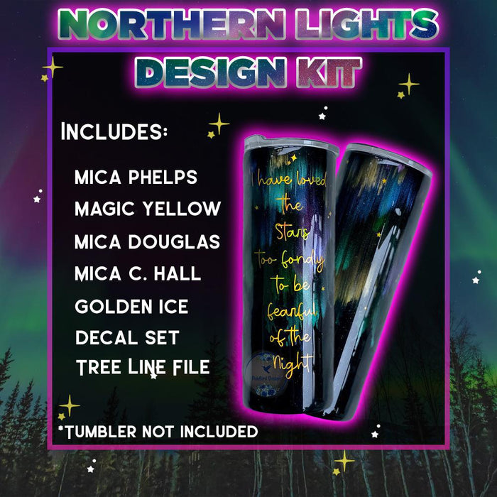 Northern Lights Design Kit - Mica Edition | Bundle from The Glitter Guy