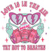 Printed Decal - Love Is In The Air | Decals from The Glitter Guy