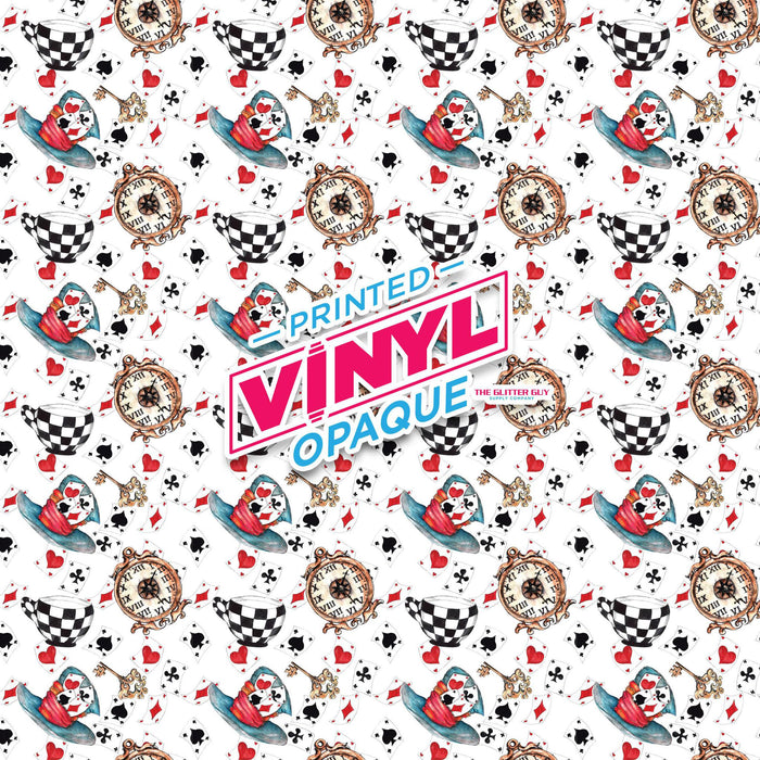Printed Vinyl - Alice In Wonderland | Printed Vinyl from The Glitter Guy