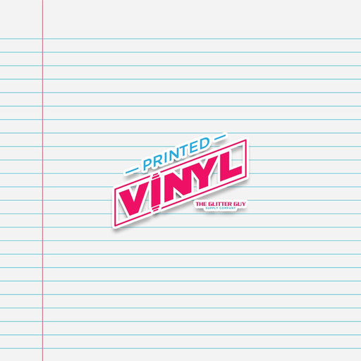 Printed Vinyl - College Ruled | Printed Vinyl from The Glitter Guy