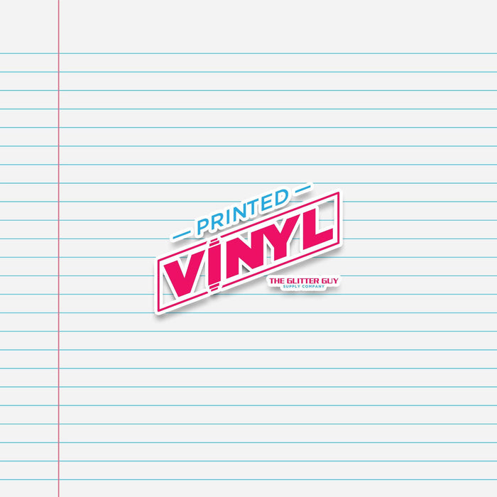 Printed Vinyl - College Ruled | Printed Vinyl from The Glitter Guy