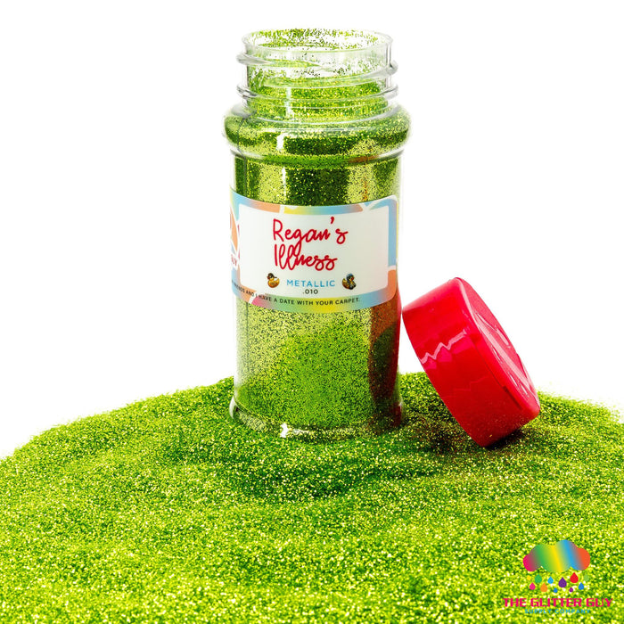 Regan's Illness | Glitter from The Glitter Guy