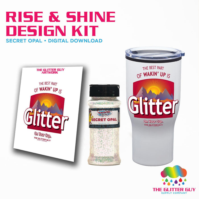Rise & Shine Design Kit | Design Kit from The Glitter Guy