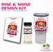 Rise & Shine Design Kit | Design Kit from The Glitter Guy