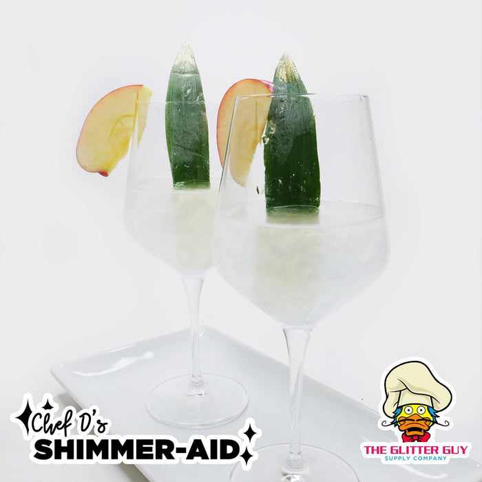 Shimmer - aid Edible Glitter Gold PEARL | Edible from The Glitter Guy