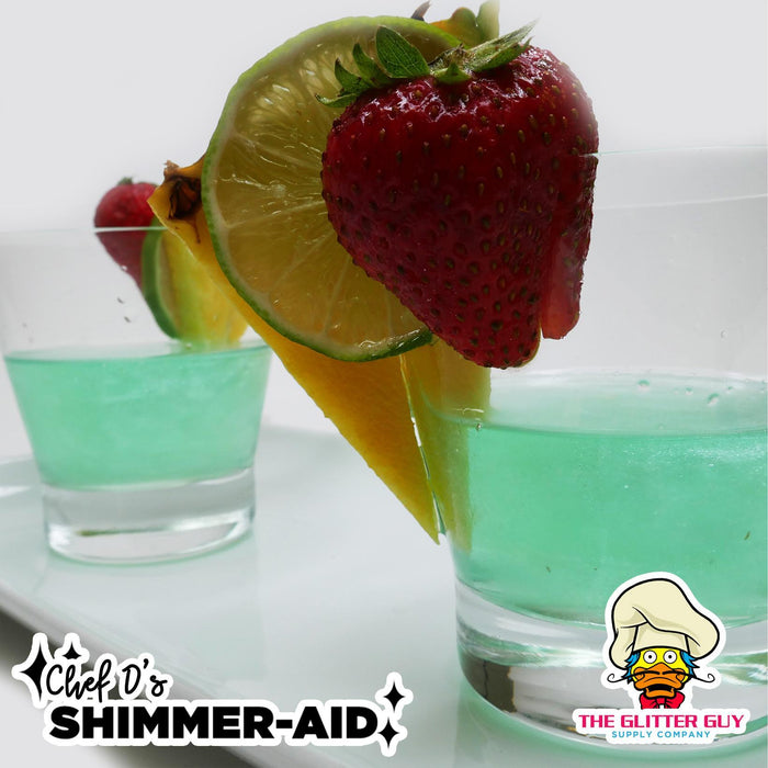 Shimmer - aid Edible Glitter Green | Edible from The Glitter Guy