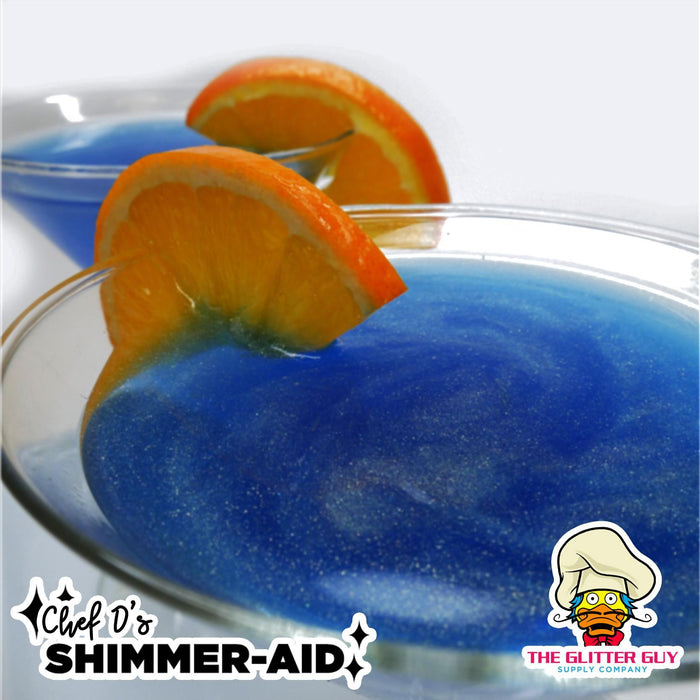 Shimmer - aid Edible Glitter Ocean Gold | Edible from The Glitter Guy