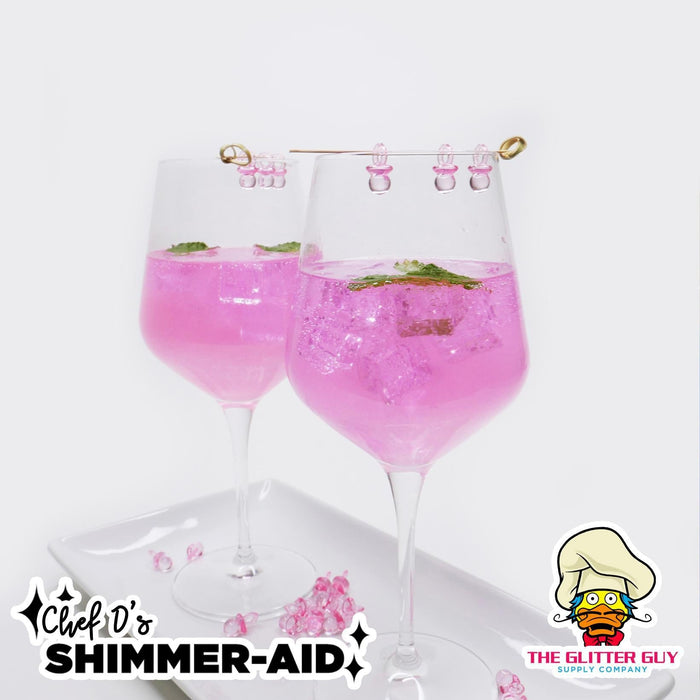 Shimmer - aid Edible Glitter Pink | Edible from The Glitter Guy