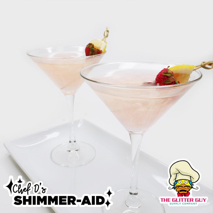 Shimmer - aid Edible Glitter Rose Gold | Edible from The Glitter Guy