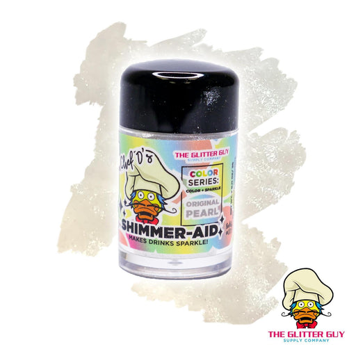 Shimmer - aid Edible Glitter (Silver) Original PEARL | Edible from The Glitter Guy