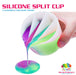 Silicone Paint/Epoxy Pour Cup (4 Channels) | Accessory from The Glitter Guy