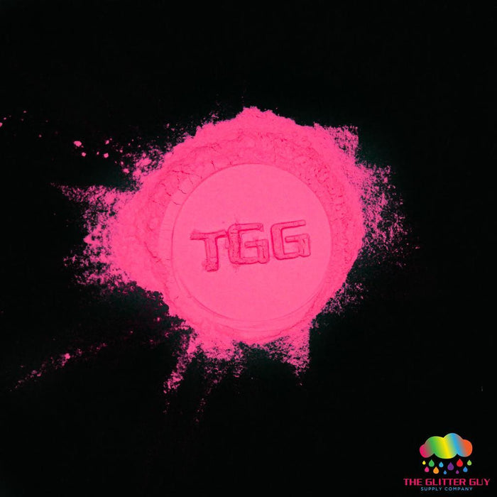 Spooky D's Glow Powder - Pink 2 Orange | Mica Powder from The Glitter Guy