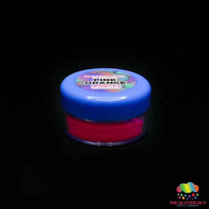 Spooky D's Glow Powder - Pink 2 Orange | Mica Powder from The Glitter Guy