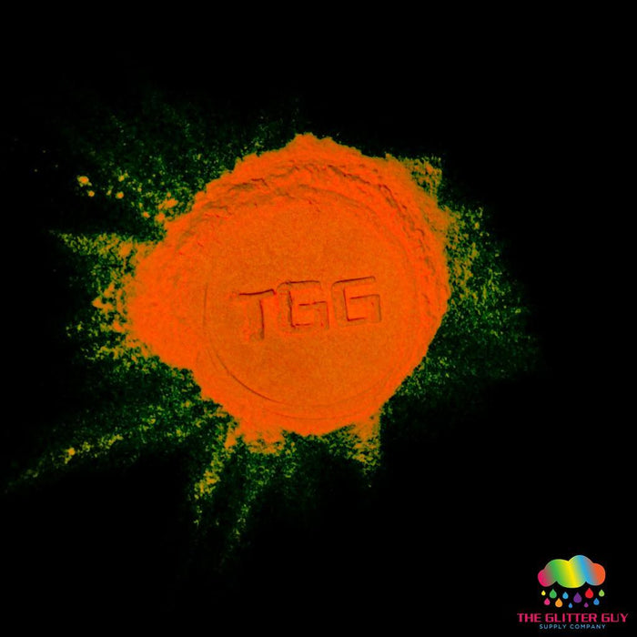 Spooky D's Glow Powder - Pink 2 Orange | Mica Powder from The Glitter Guy