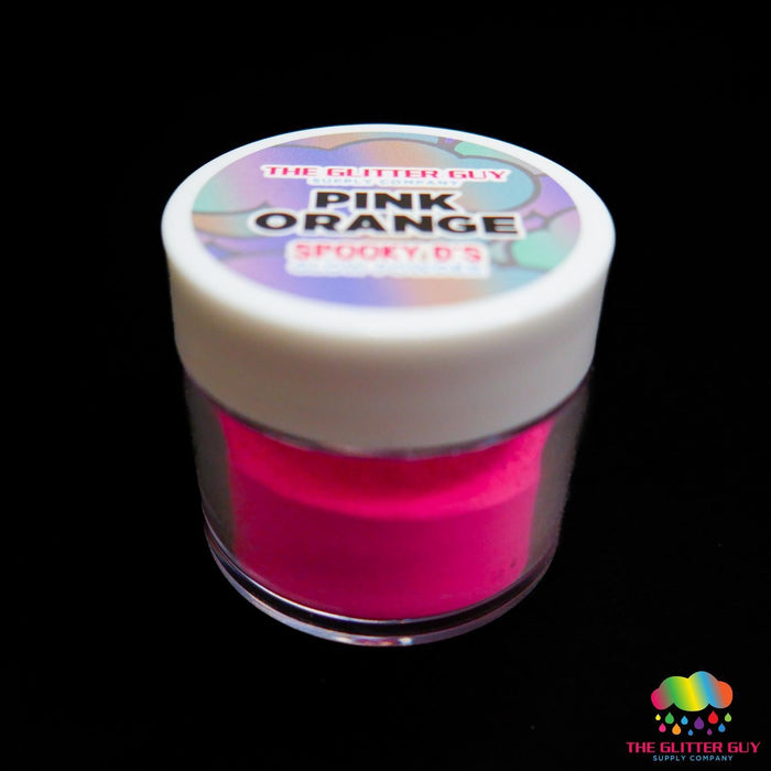Spooky D's Glow Powder - Pink 2 Orange | Mica Powder from The Glitter Guy