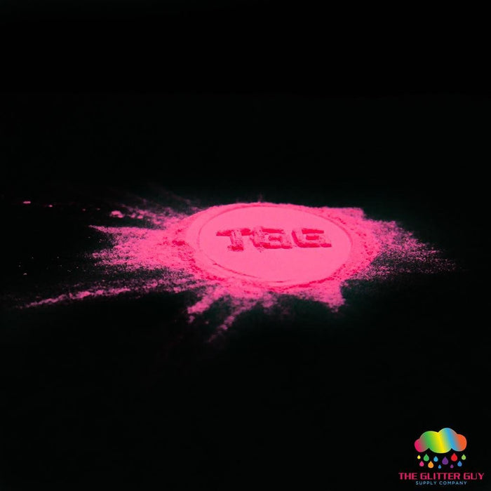 Spooky D's Glow Powder - Pink 2 Orange | Mica Powder from The Glitter Guy