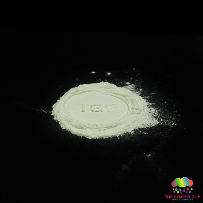 Spooky D's Glow Powder - Tender Green | Mica Powder from The Glitter Guy