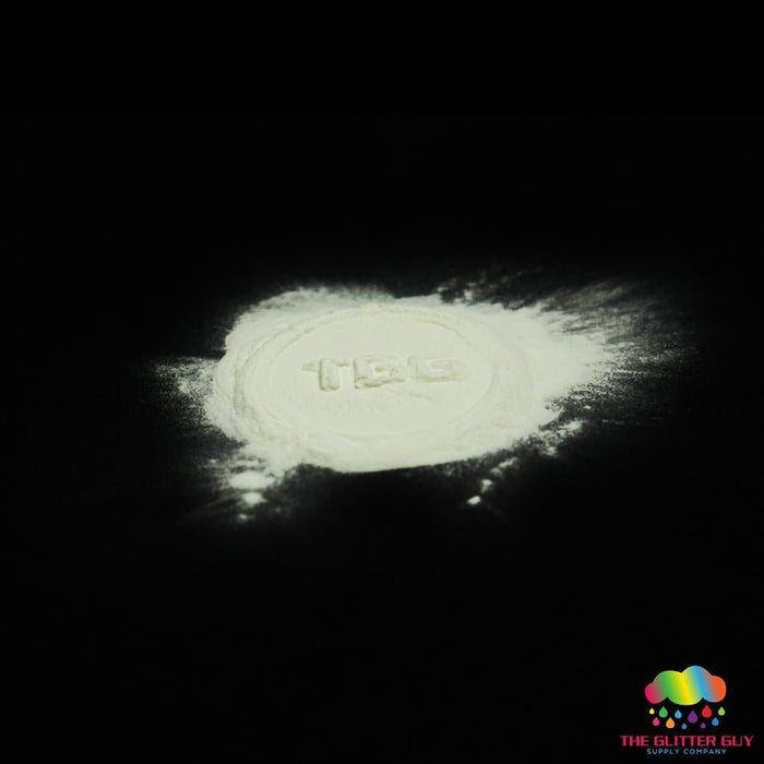 Spooky D's Glow Powder - Yellow Green | Mica Powder from The Glitter Guy