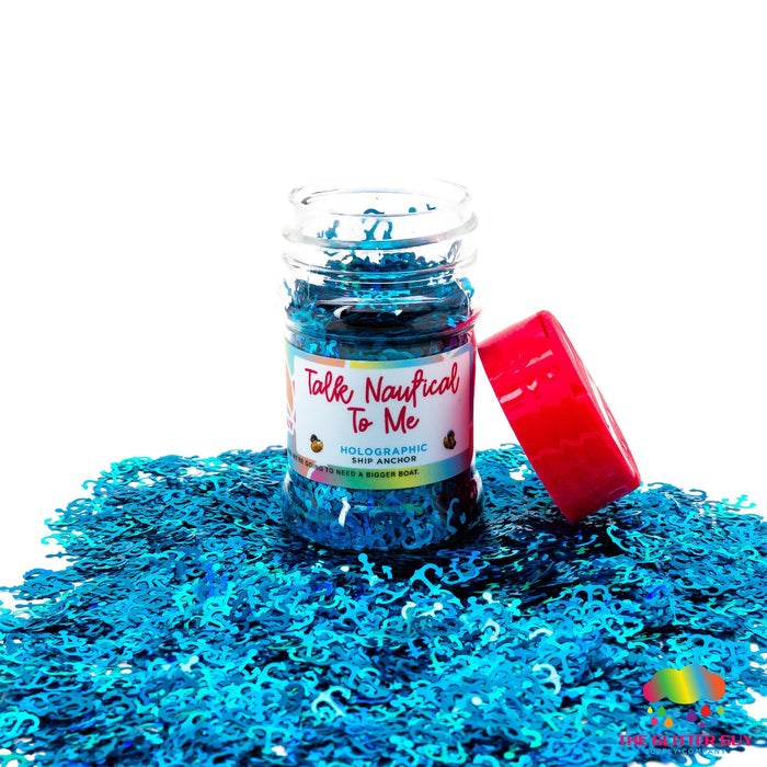 Talk Nautical To Me | Glitter Shape from The Glitter Guy