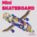 TGG Mini Skateboard | Accessory from The Glitter Guy