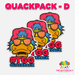 TGG QuackPack Sticker | Sticker from The Glitter Guy