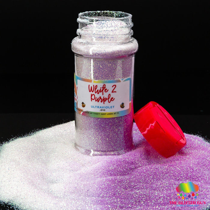 White 2 Purple | Glitter from The Glitter Guy