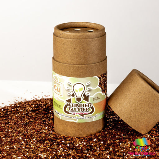 Wonder Glitter - Copper [CU] | Bio Glitter from The Glitter Guy